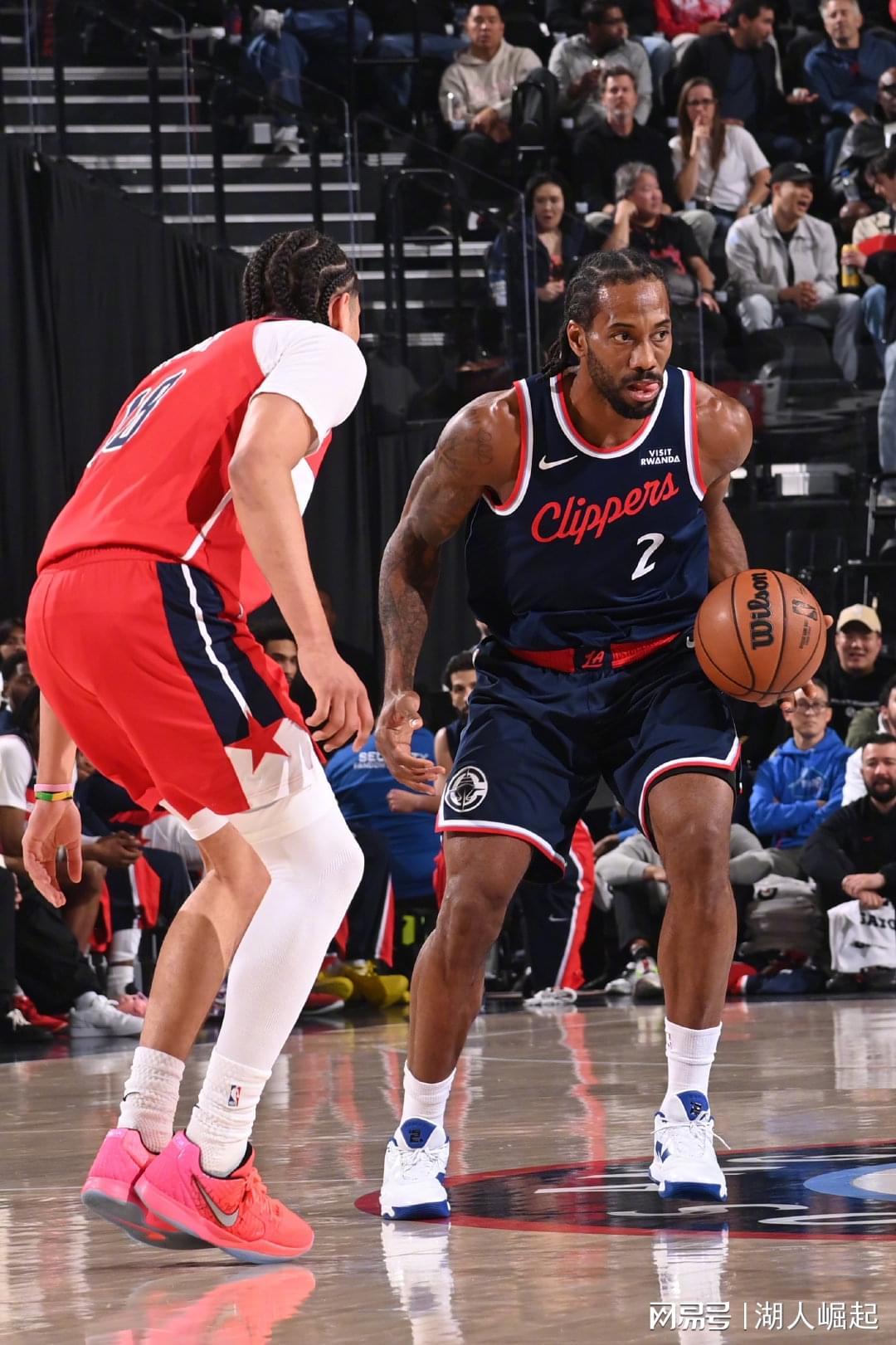 竞技宝赛事数据-莱纳德33+4快船击败奇才4连胜，哈登22+5+8乔治23+5